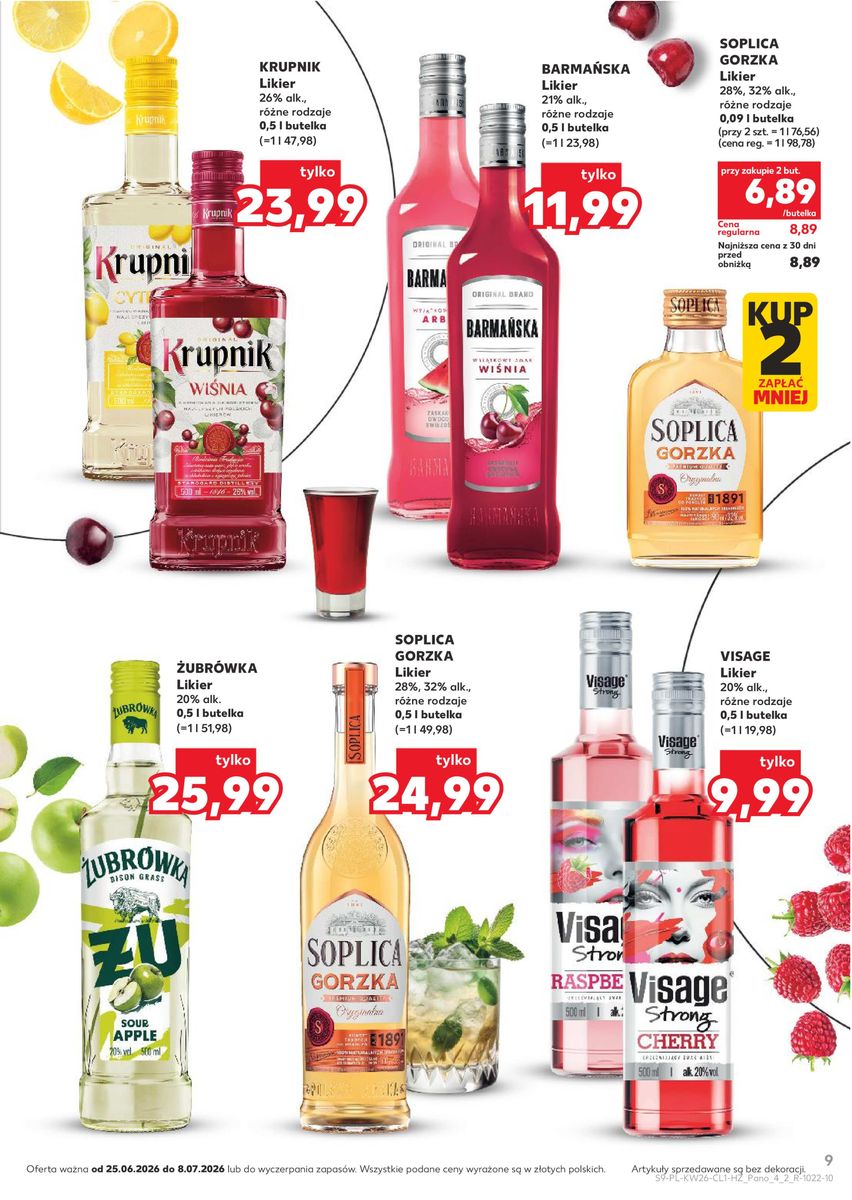 Kaufland catalog page 9 — 2026-06-25 to 2026-07-08