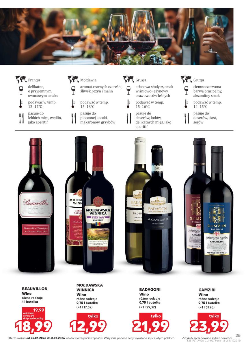 Kaufland catalog page 25 — 2026-06-25 to 2026-07-08