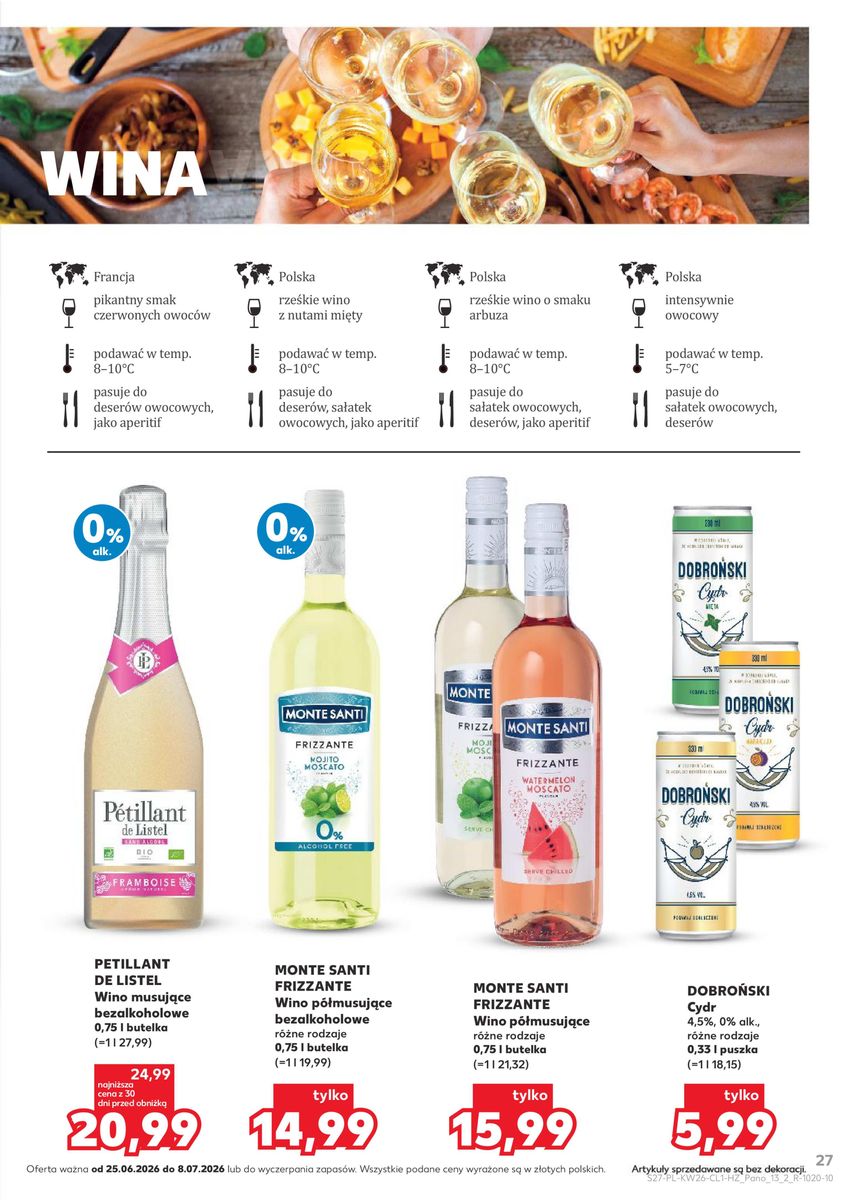 Kaufland catalog page 27 — 2026-06-25 to 2026-07-08