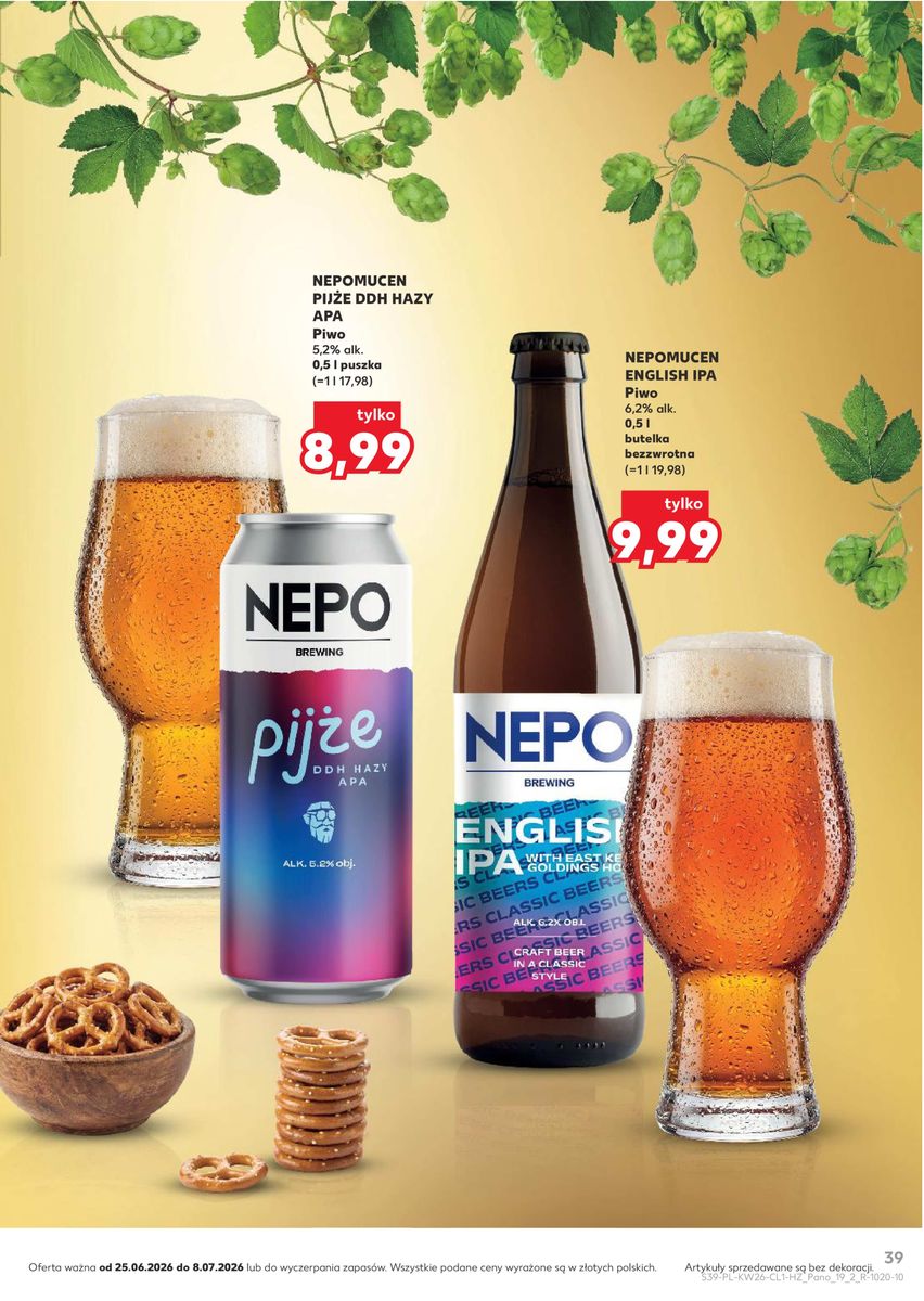 Kaufland catalog page 39 — 2026-06-25 to 2026-07-08