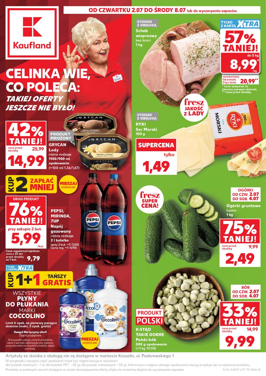Kaufland catalog page 1 — 2026-07-02 to 2026-07-08