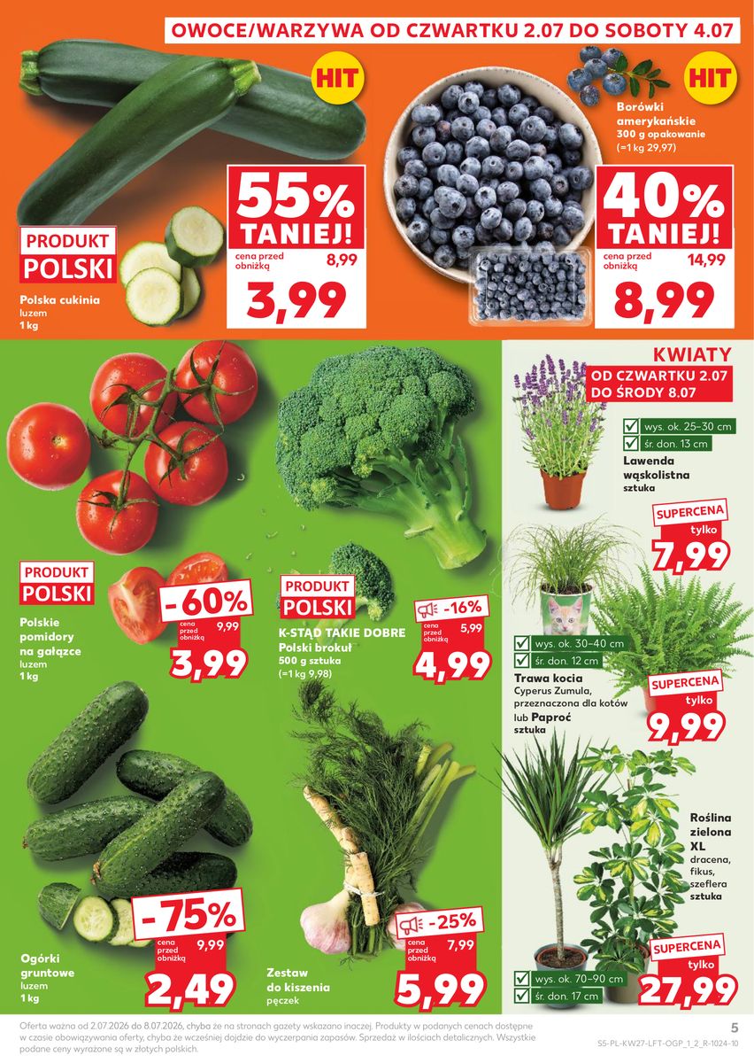 Kaufland catalog page 5 — 2026-07-02 to 2026-07-08
