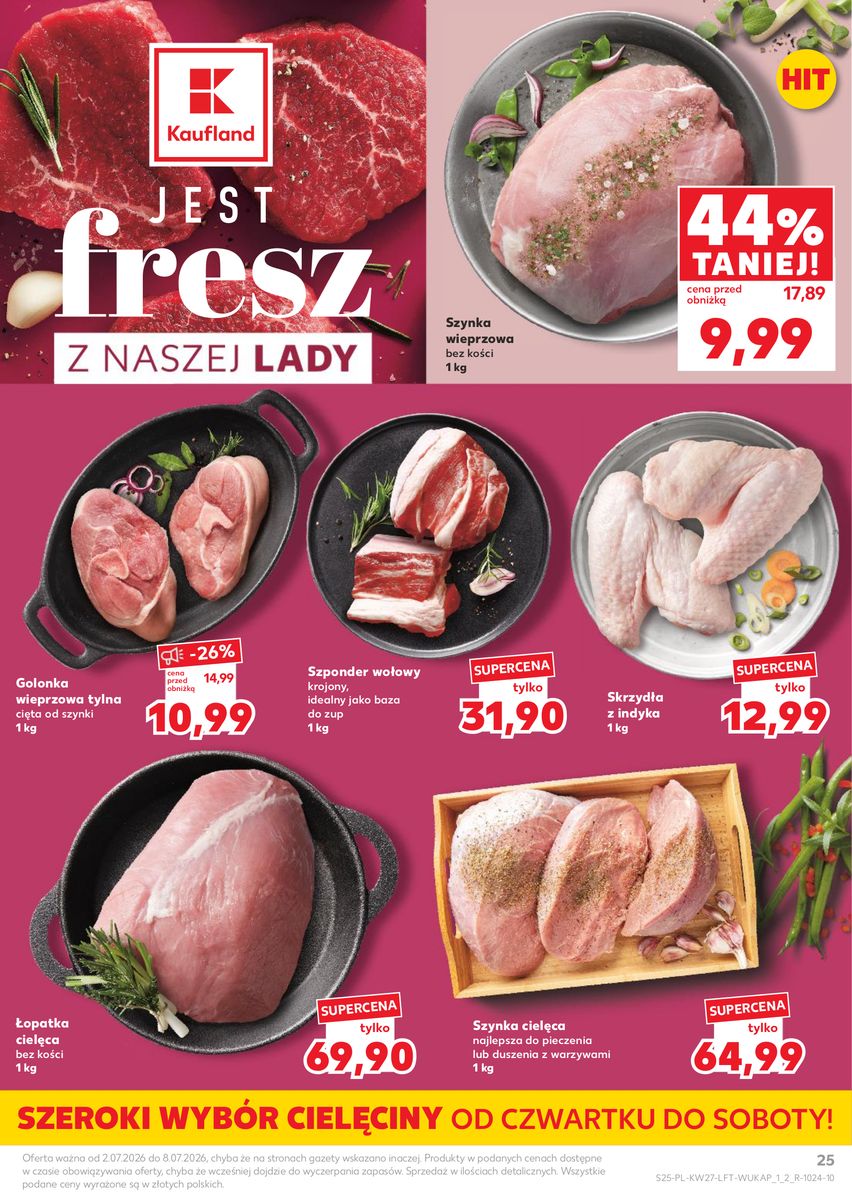 Kaufland catalog page 25 — 2026-07-02 to 2026-07-08