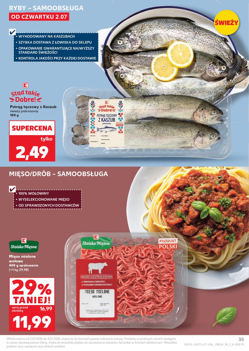 Kaufland catalog page 35 — 2026-07-02 to 2026-07-08