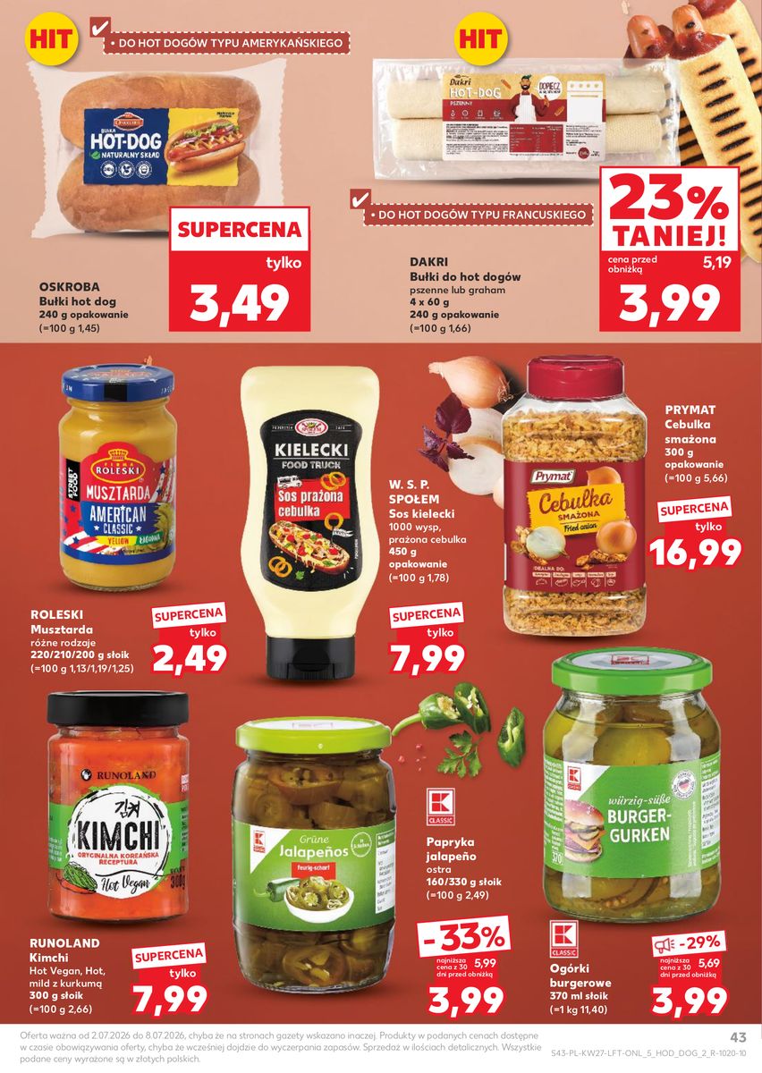Kaufland catalog page 43 — 2026-07-02 to 2026-07-08