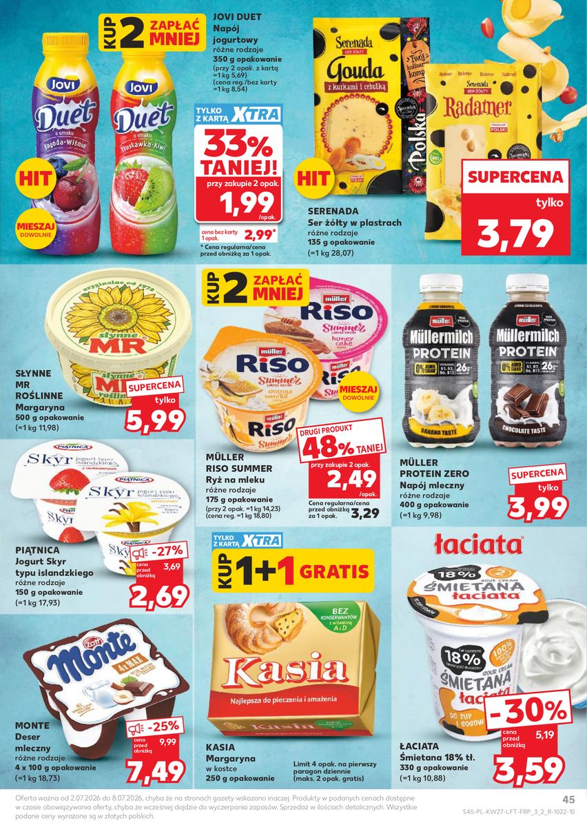 Kaufland catalog page 45 — 2026-07-02 to 2026-07-08
