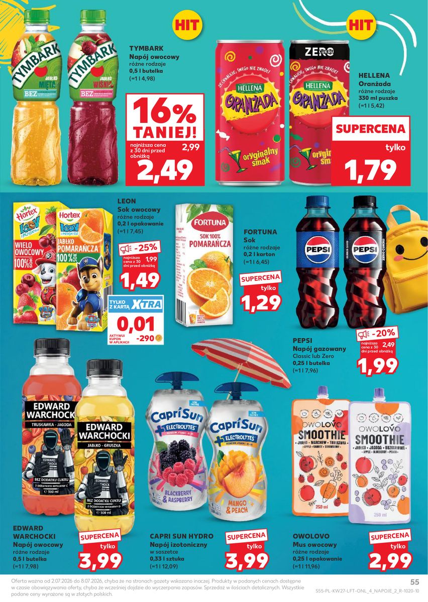 Kaufland catalog page 55 — 2026-07-02 to 2026-07-08