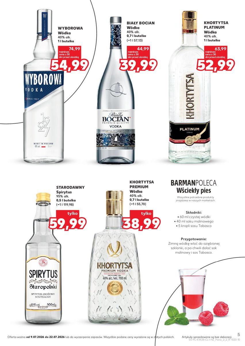 Kaufland catalog page 5 — 2026-07-09 to 2026-07-22