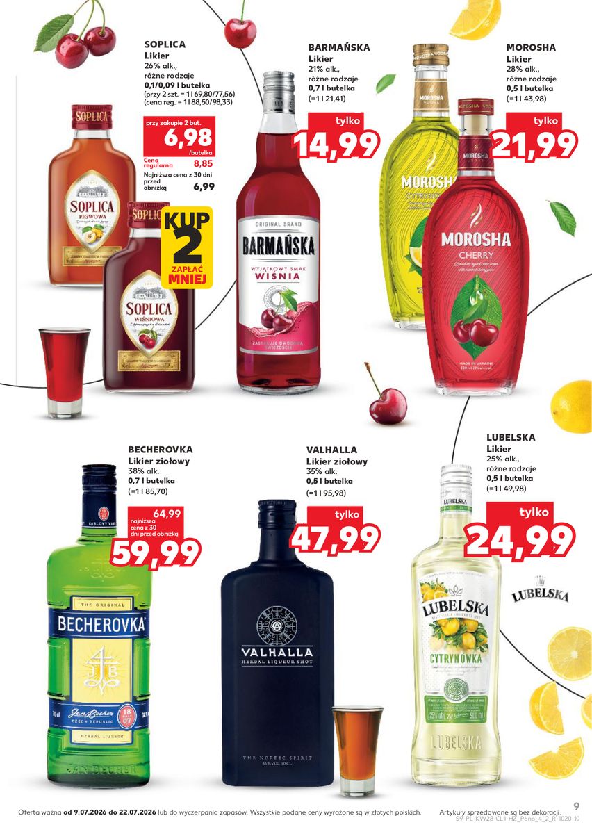 Kaufland catalog page 9 — 2026-07-09 to 2026-07-22