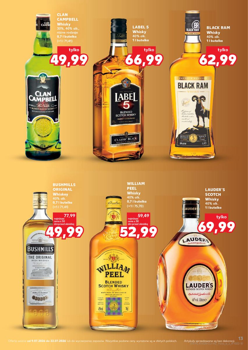 Kaufland catalog page 13 — 2026-07-09 to 2026-07-22