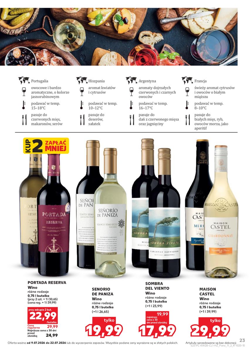 Kaufland catalog page 23 — 2026-07-09 to 2026-07-22