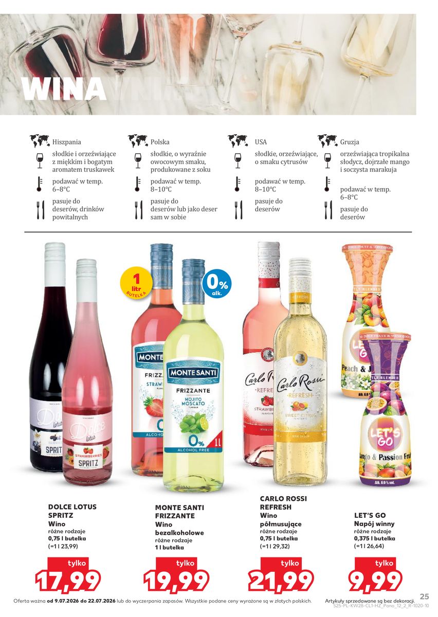 Kaufland catalog page 25 — 2026-07-09 to 2026-07-22