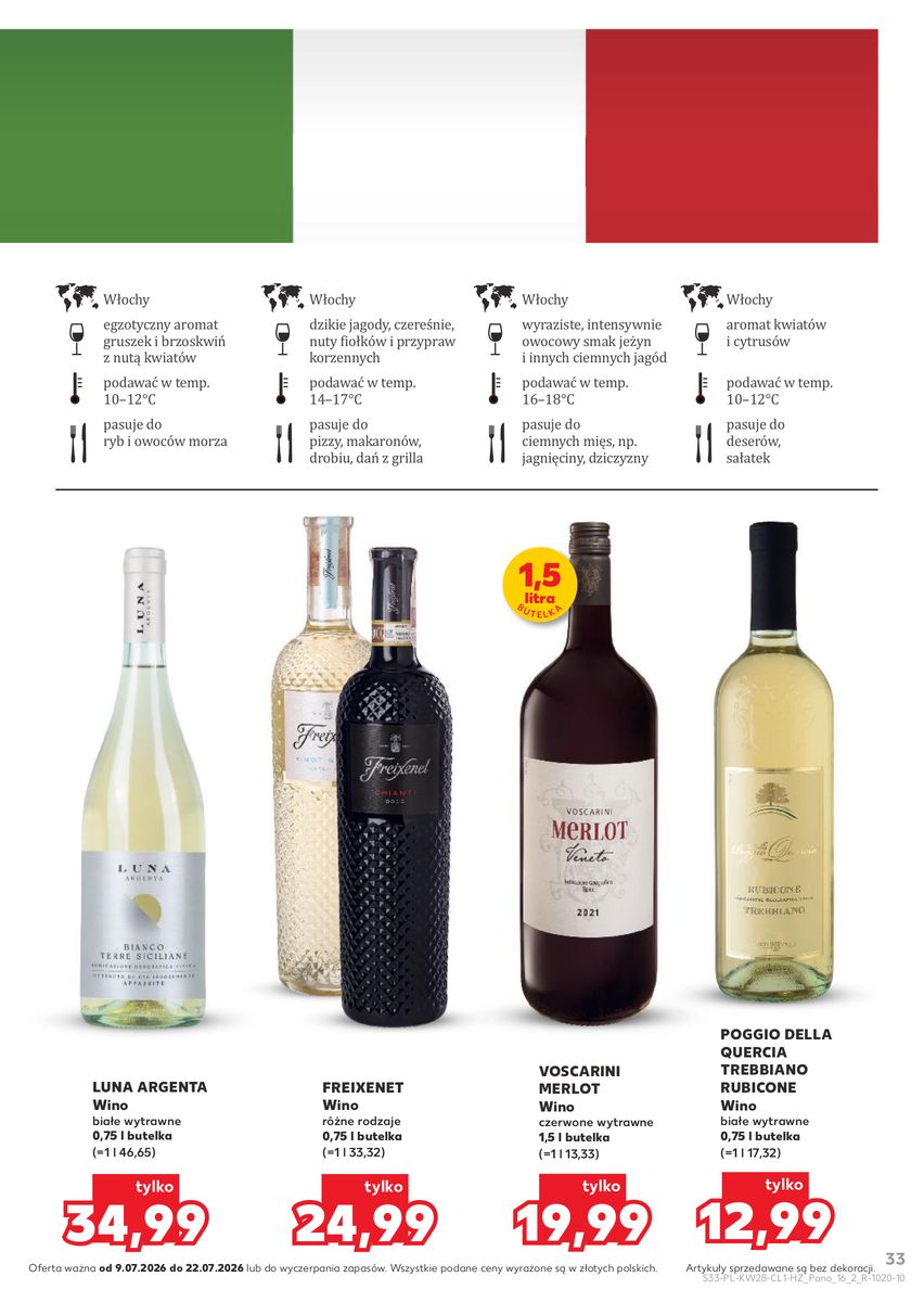 Kaufland catalog page 33 — 2026-07-09 to 2026-07-22