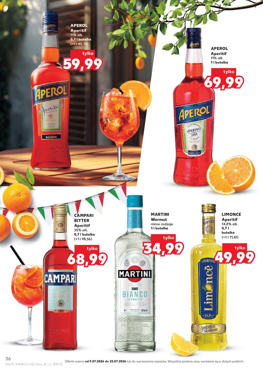 Kaufland catalog page 36 — 2026-07-09 to 2026-07-22