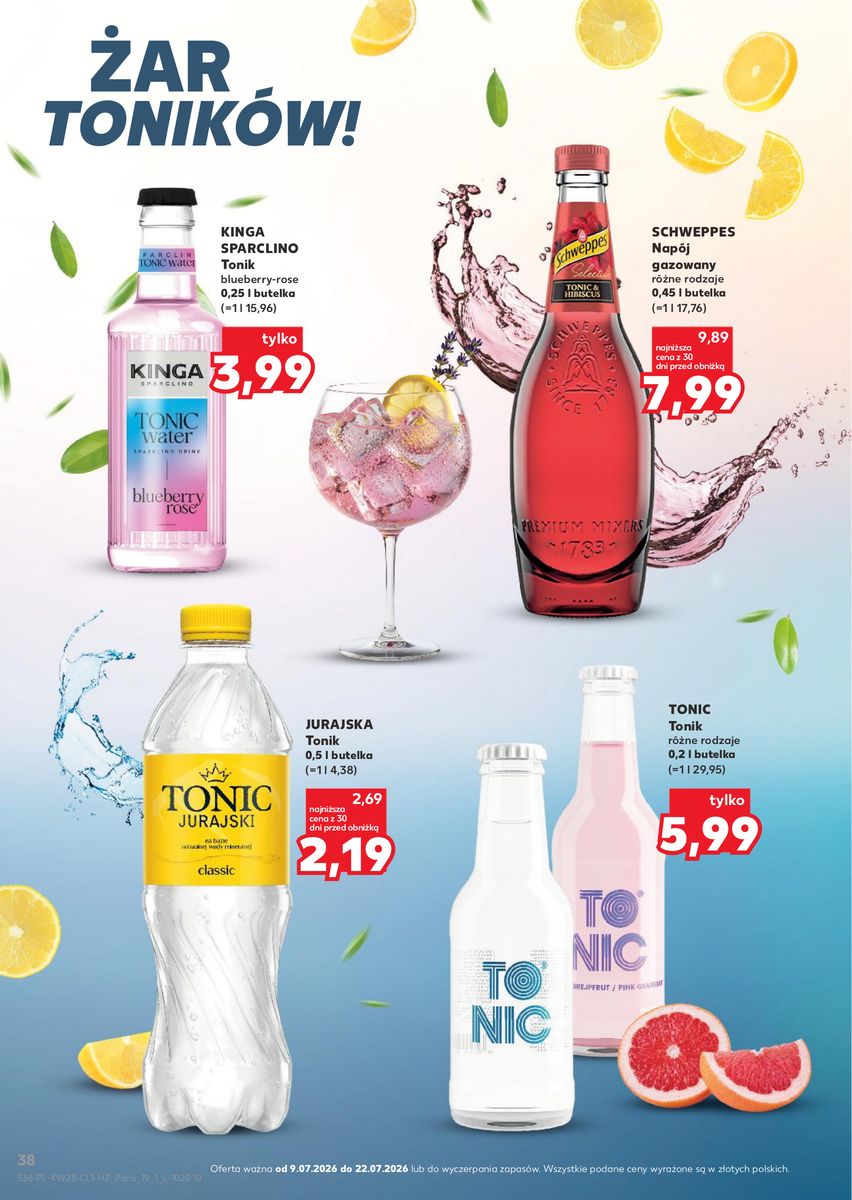 Kaufland catalog page 38 — 2026-07-09 to 2026-07-22