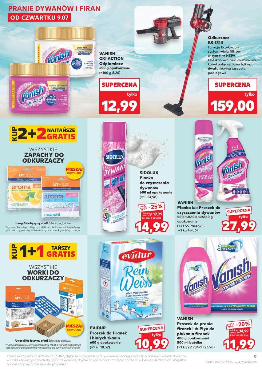 Kaufland catalog page 9 — 2026-07-09 to 2026-07-22