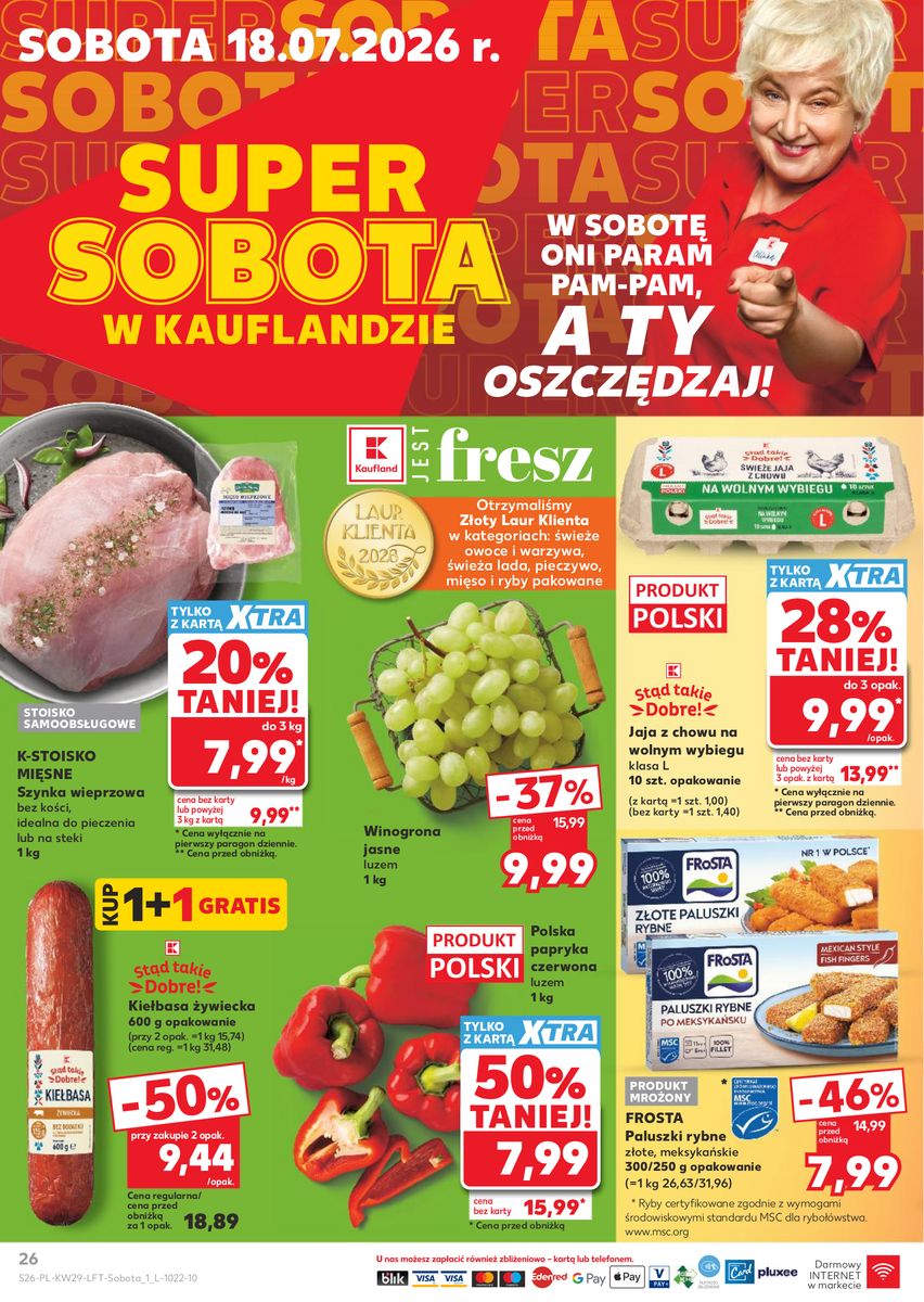 Kaufland catalog page 26 — 2026-07-16 to 2026-07-22