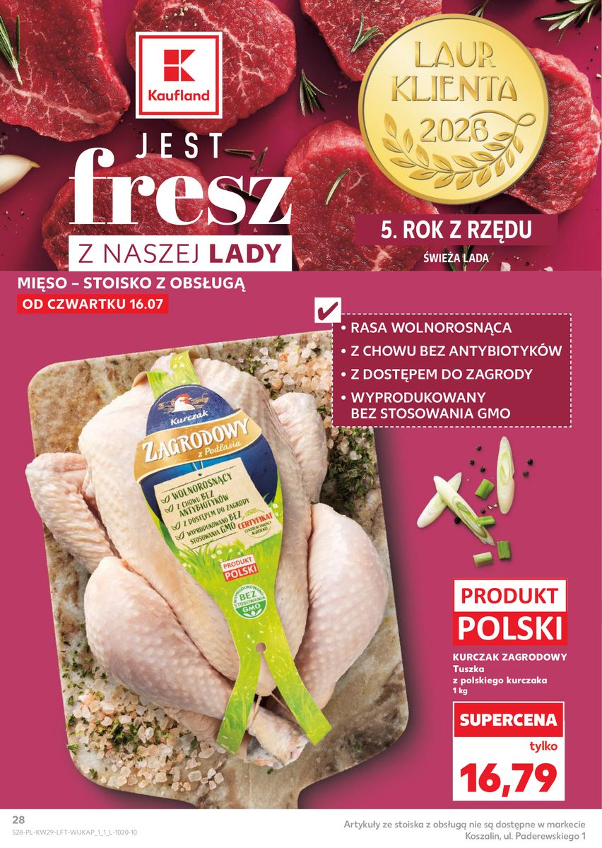 Kaufland catalog page 28 — 2026-07-16 to 2026-07-22
