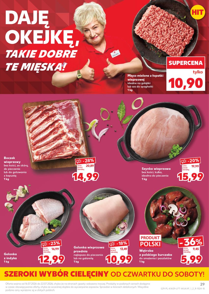Kaufland catalog page 29 — 2026-07-16 to 2026-07-22