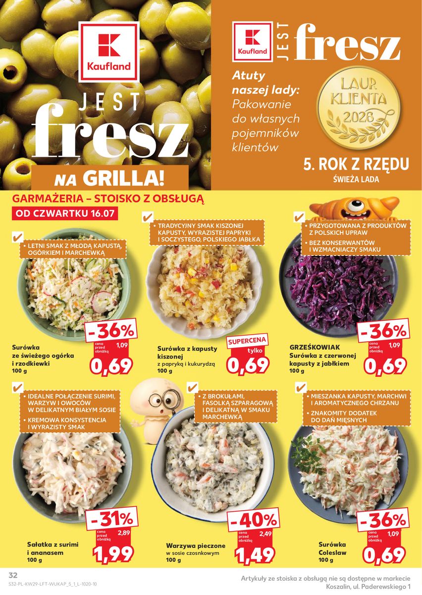 Kaufland catalog page 32 — 2026-07-16 to 2026-07-22