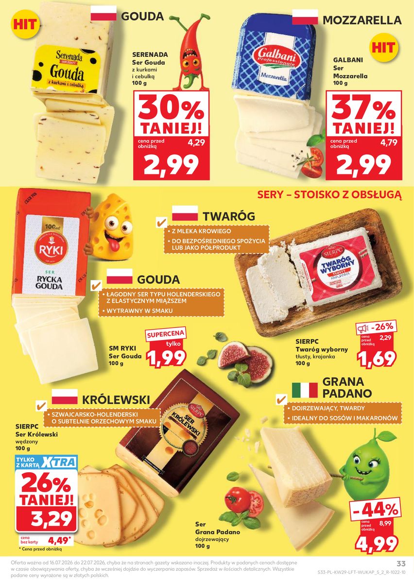Kaufland catalog page 33 — 2026-07-16 to 2026-07-22