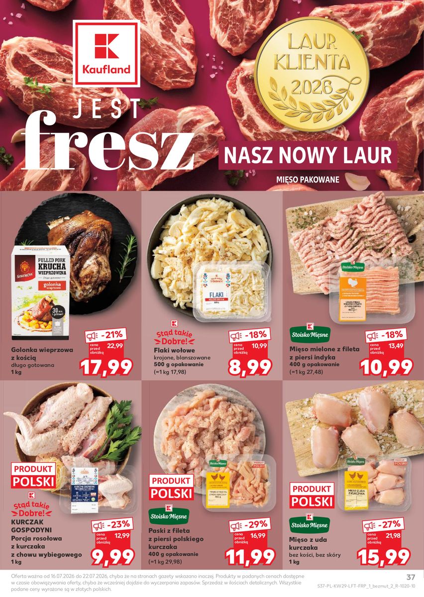 Kaufland catalog page 37 — 2026-07-16 to 2026-07-22