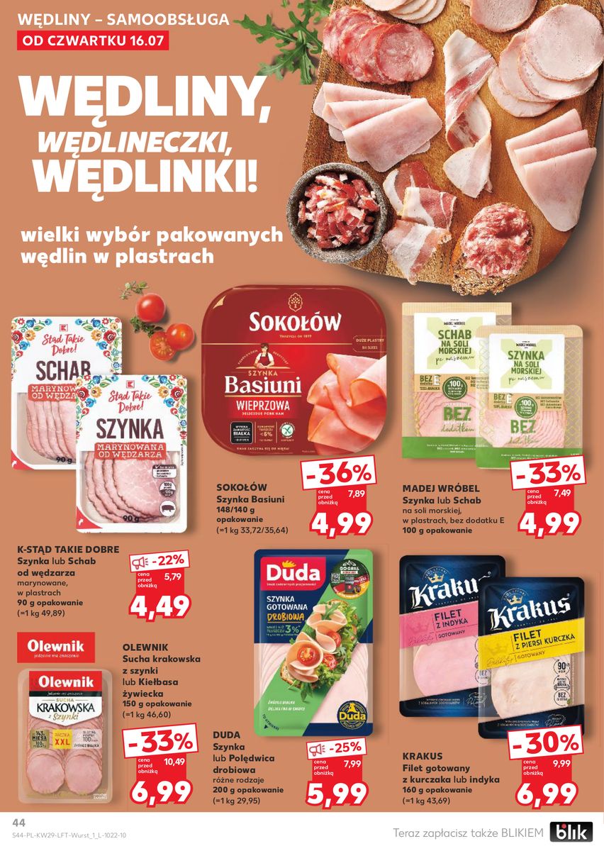 Kaufland catalog page 44 — 2026-07-16 to 2026-07-22