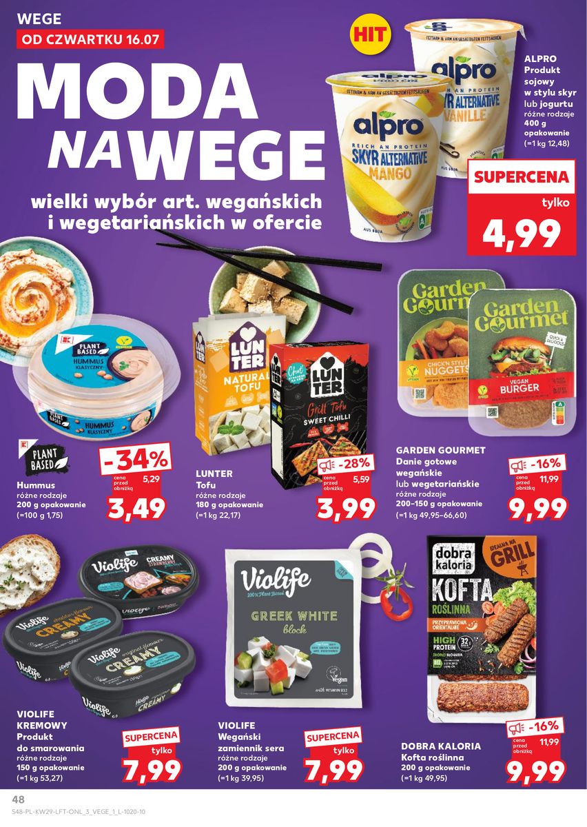 Kaufland catalog page 48 — 2026-07-16 to 2026-07-22