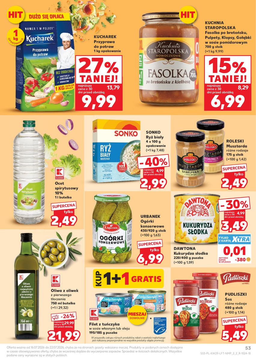 Kaufland catalog page 53 — 2026-07-16 to 2026-07-22