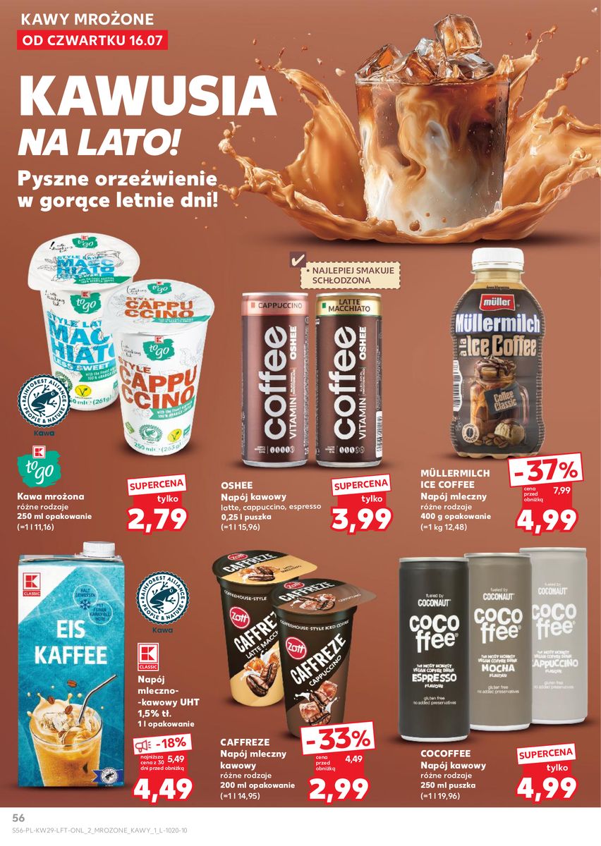 Kaufland catalog page 56 — 2026-07-16 to 2026-07-22