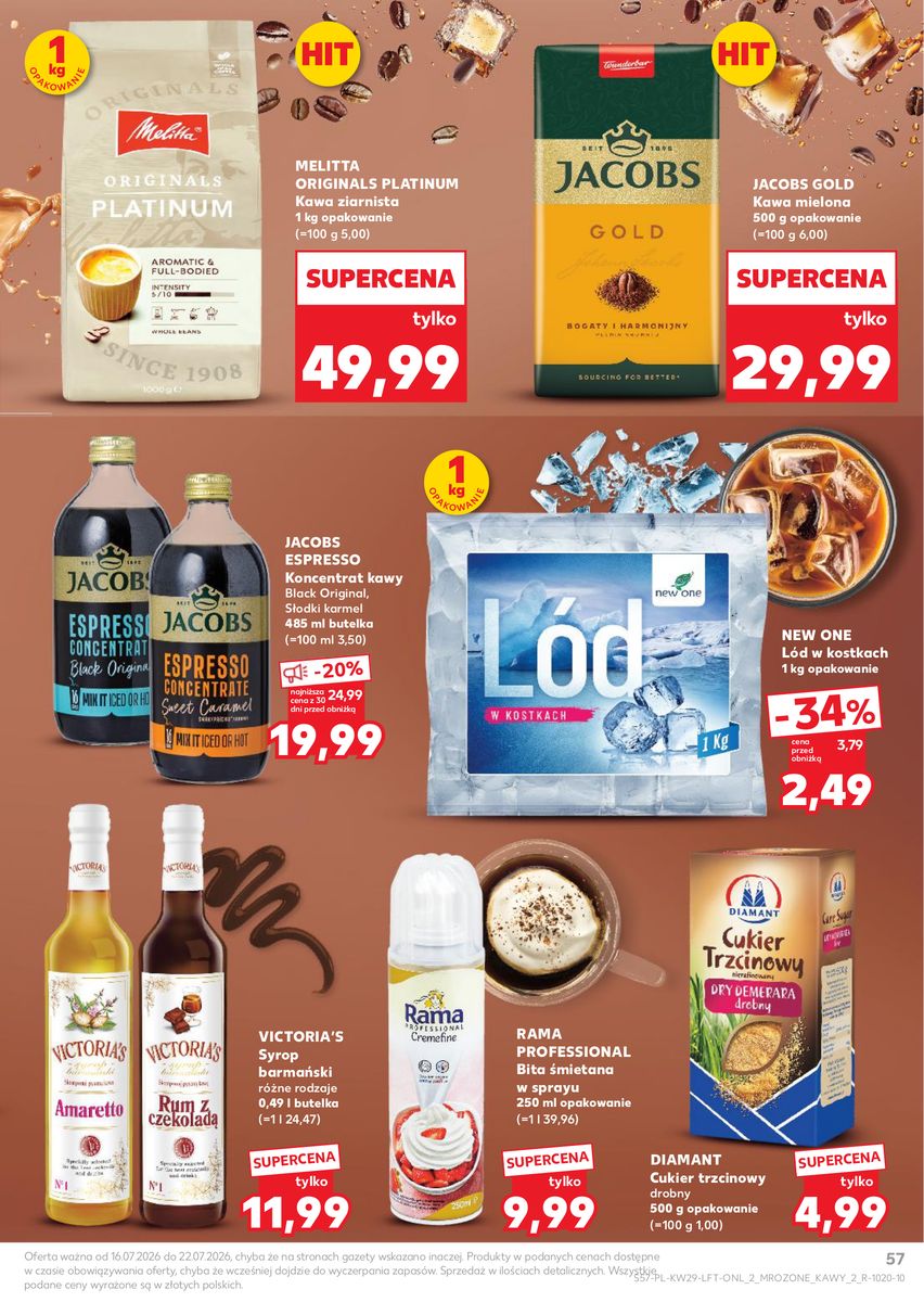 Kaufland catalog page 57 — 2026-07-16 to 2026-07-22