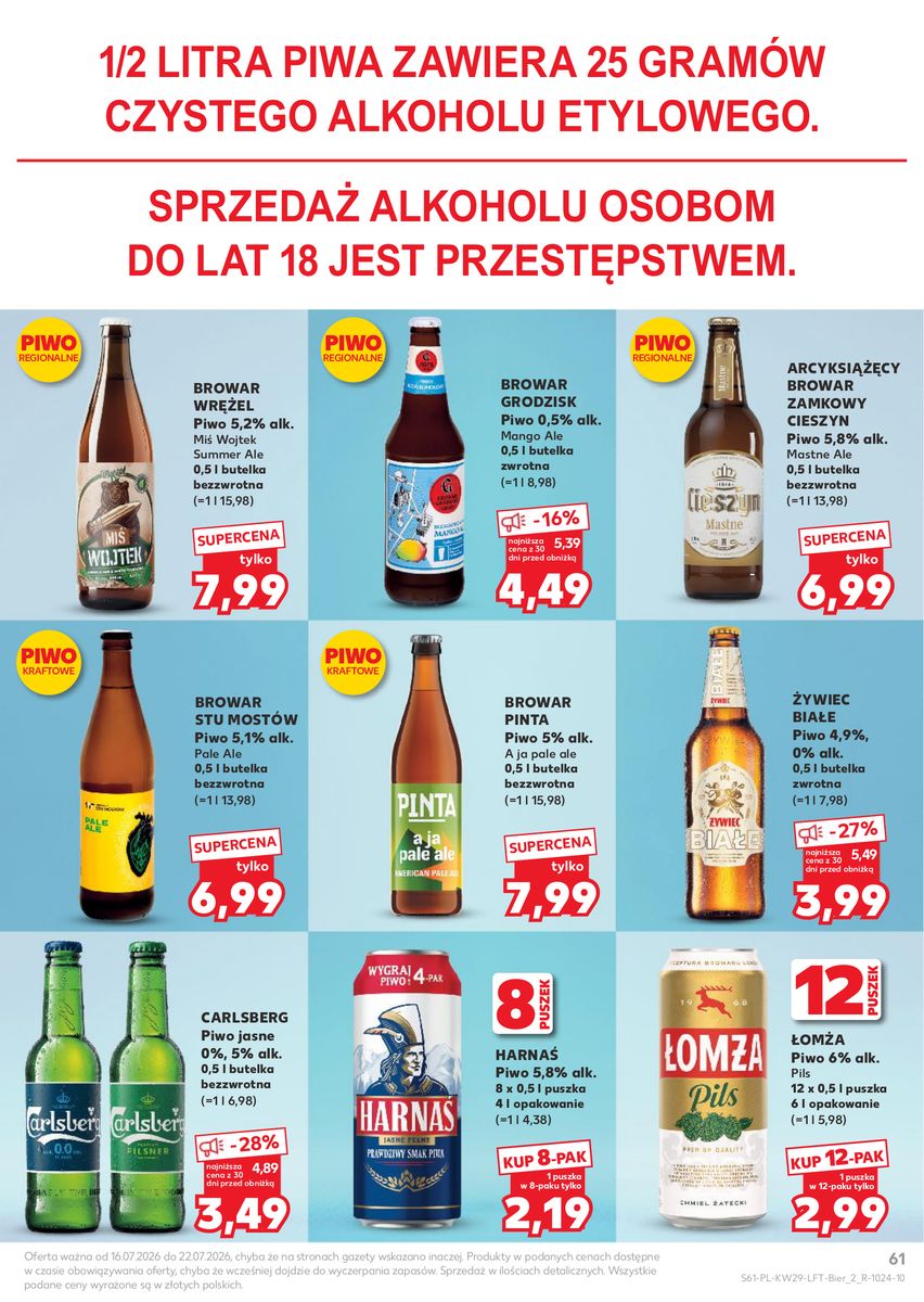 Kaufland catalog page 61 — 2026-07-16 to 2026-07-22