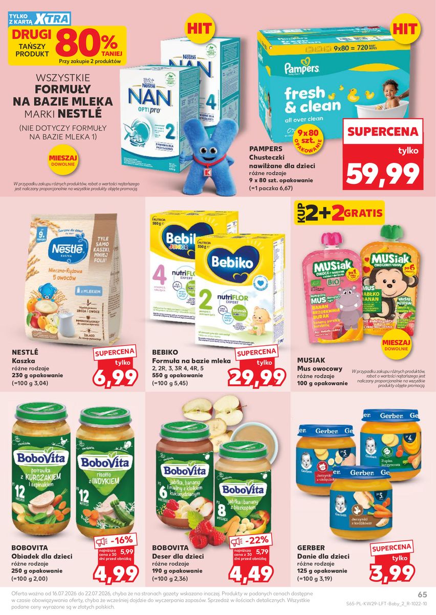 Kaufland catalog page 65 — 2026-07-16 to 2026-07-22
