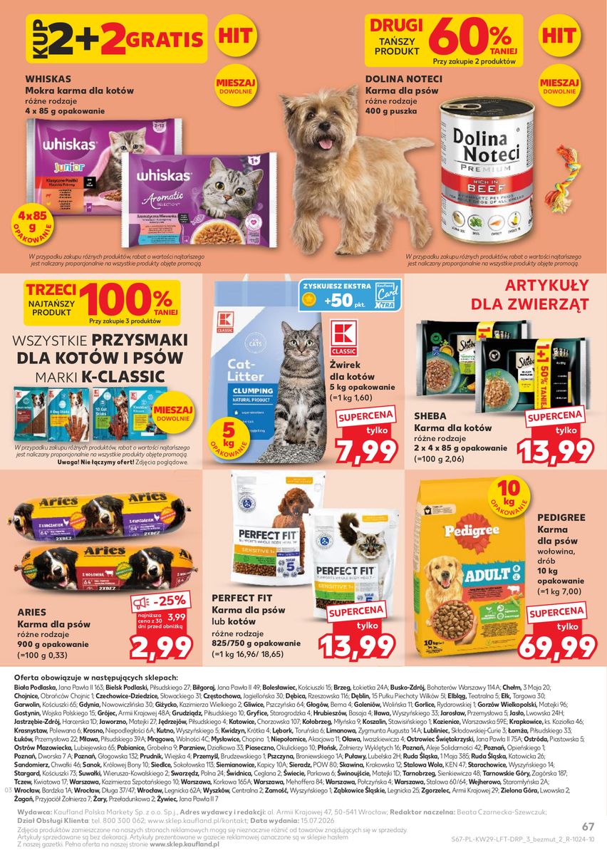 Kaufland catalog page 67 — 2026-07-16 to 2026-07-22