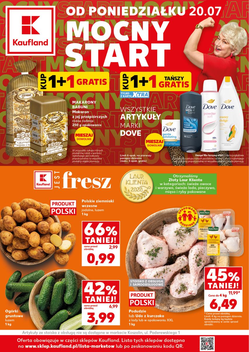 Kaufland catalog page 1 — 2026-07-20 to 2026-07-22