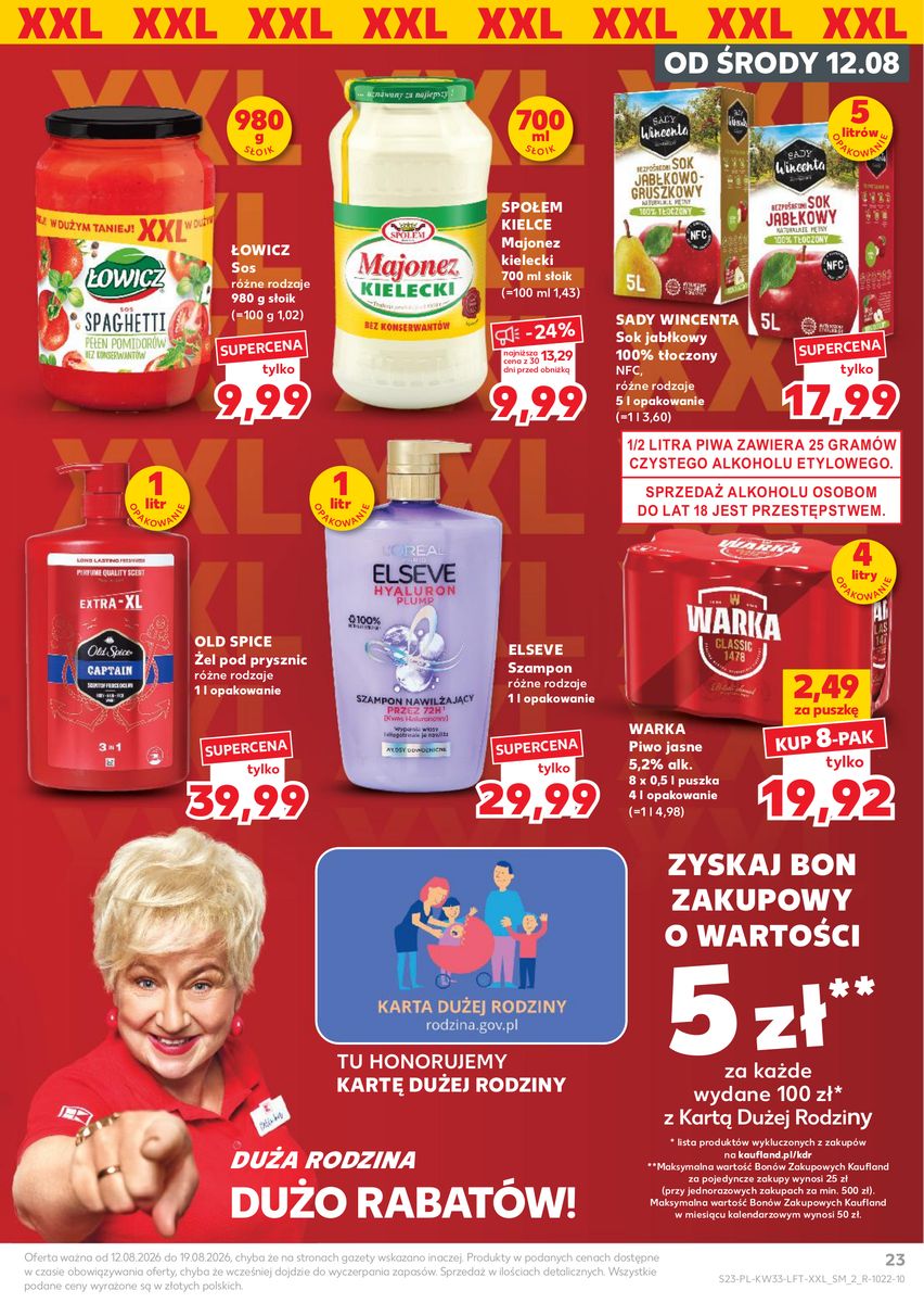 Kaufland catalog page 23 — 2026-08-12 to 2026-08-19