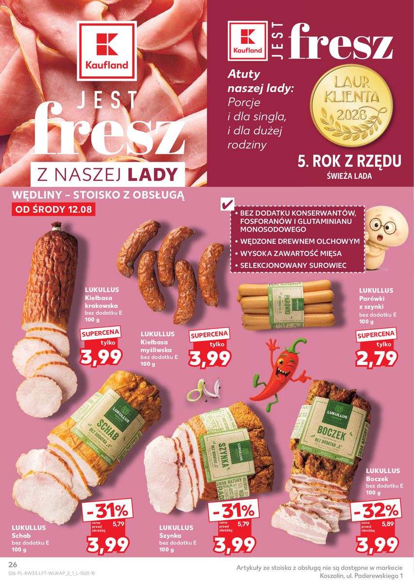 Kaufland catalog page 26 — 2026-08-12 to 2026-08-19