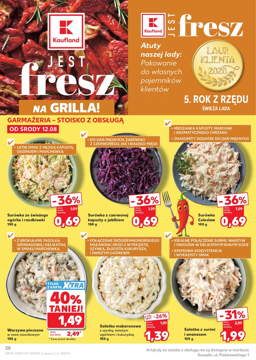Kaufland catalog page 28 — 2026-08-12 to 2026-08-19