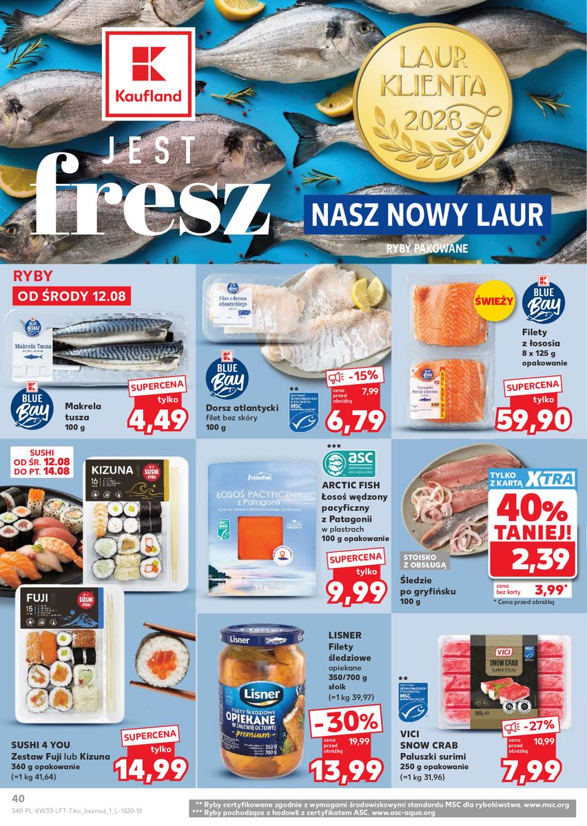 Kaufland catalog page 40 — 2026-08-12 to 2026-08-19