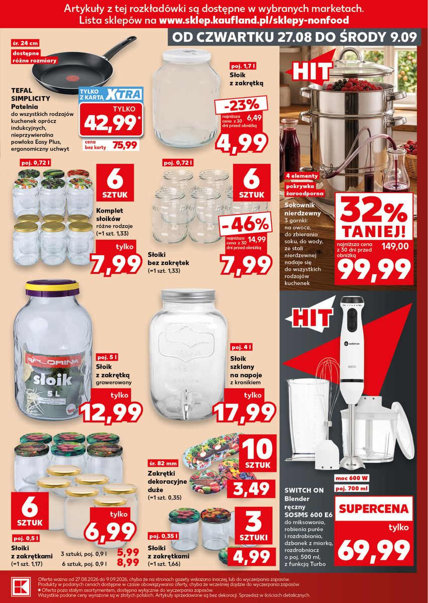 Kaufland catalog page 9 — 2026-08-27 to 2026-09-09