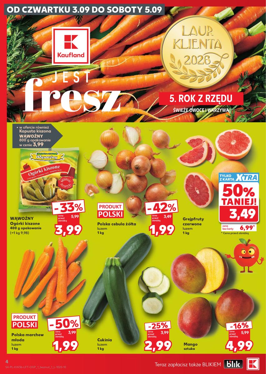 Kaufland catalog page 4 — 2026-09-03 to 2026-09-09