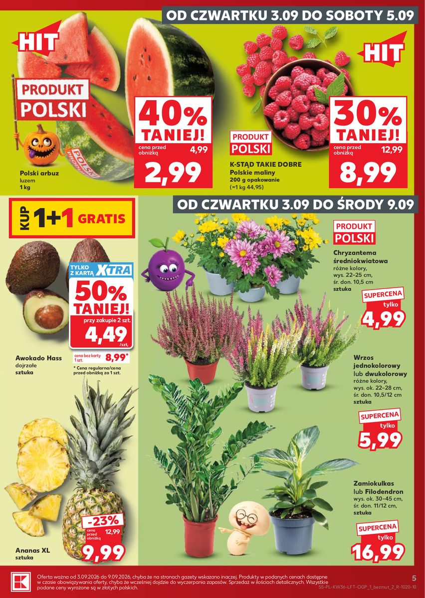 Kaufland catalog page 5 — 2026-09-03 to 2026-09-09