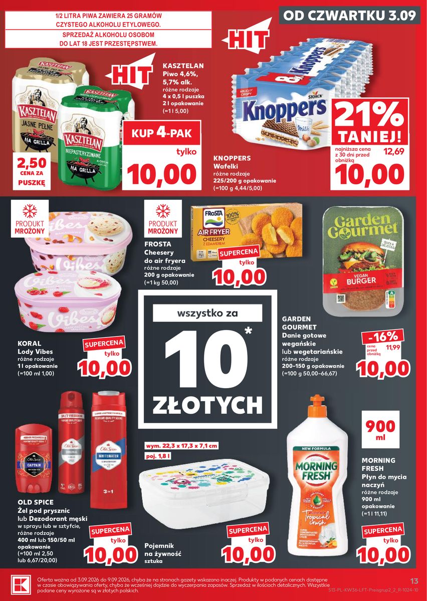 Kaufland catalog page 13 — 2026-09-03 to 2026-09-09