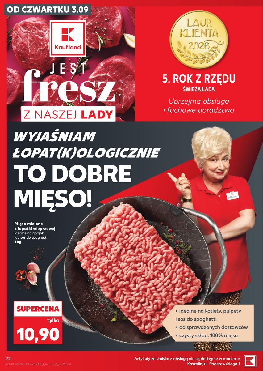 Kaufland catalog page 22 — 2026-09-03 to 2026-09-09