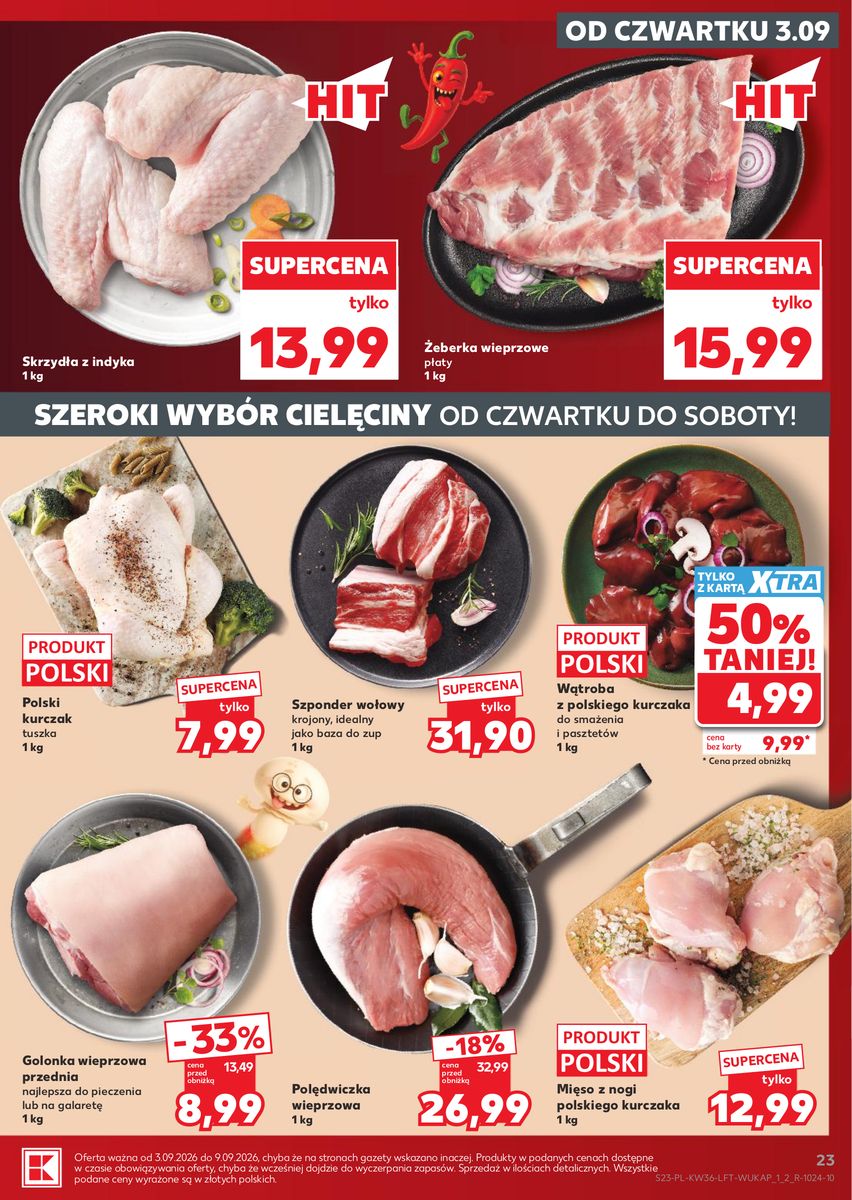 Kaufland catalog page 23 — 2026-09-03 to 2026-09-09