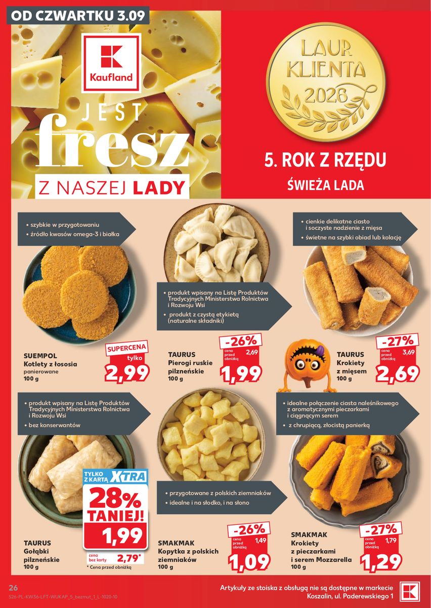 Kaufland catalog page 26 — 2026-09-03 to 2026-09-09