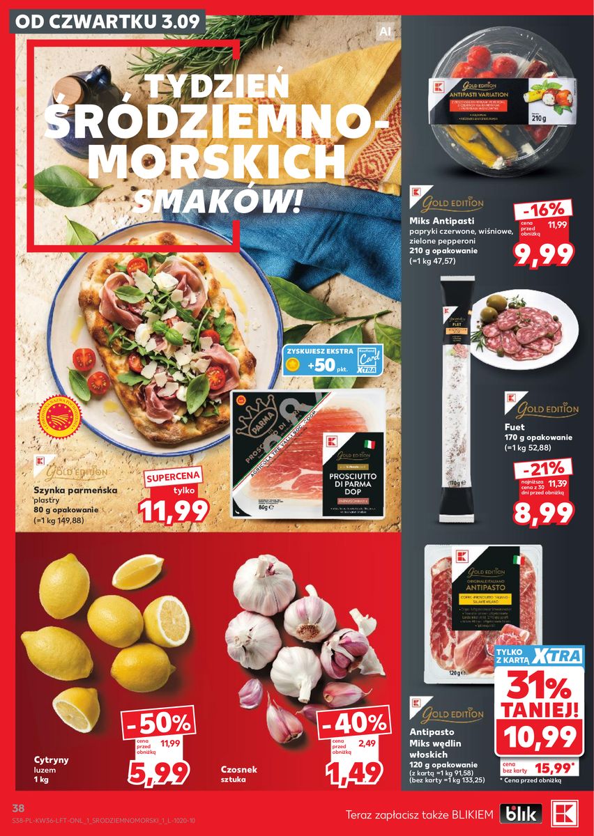 Kaufland catalog page 38 — 2026-09-03 to 2026-09-09