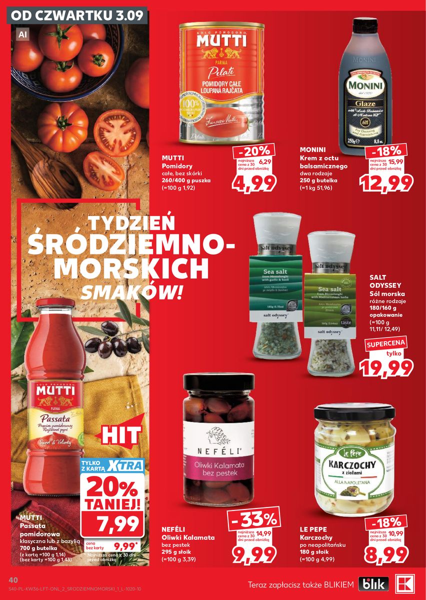 Kaufland catalog page 40 — 2026-09-03 to 2026-09-09