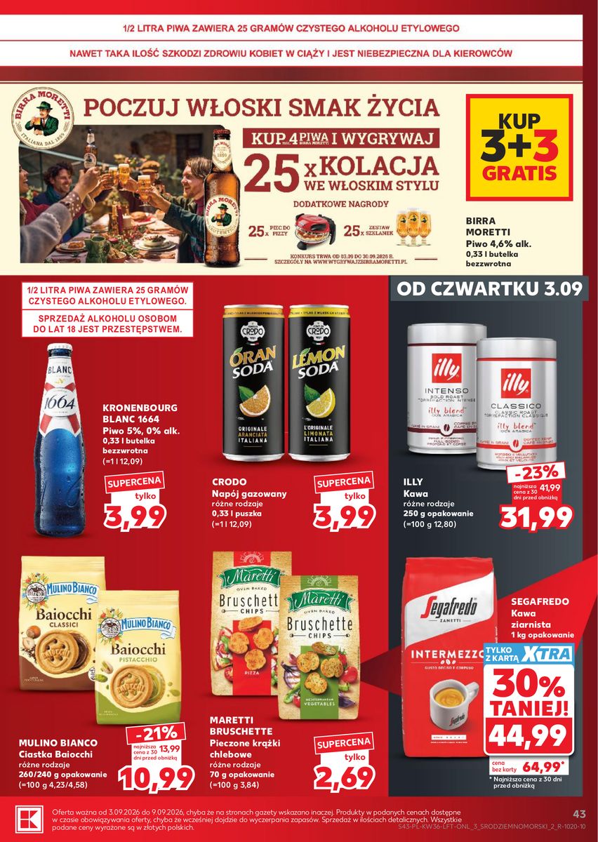 Kaufland catalog page 43 — 2026-09-03 to 2026-09-09