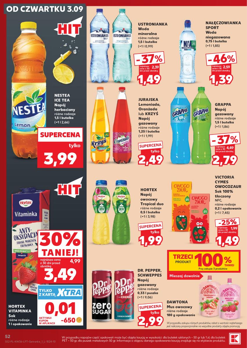 Kaufland catalog page 52 — 2026-09-03 to 2026-09-09